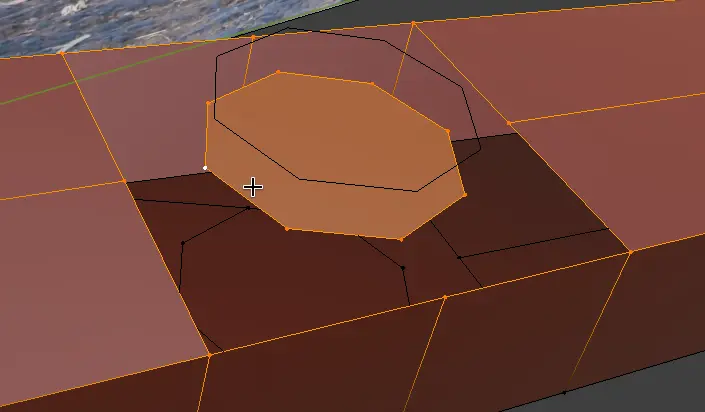 Edge Loop Select the circle's vertices.