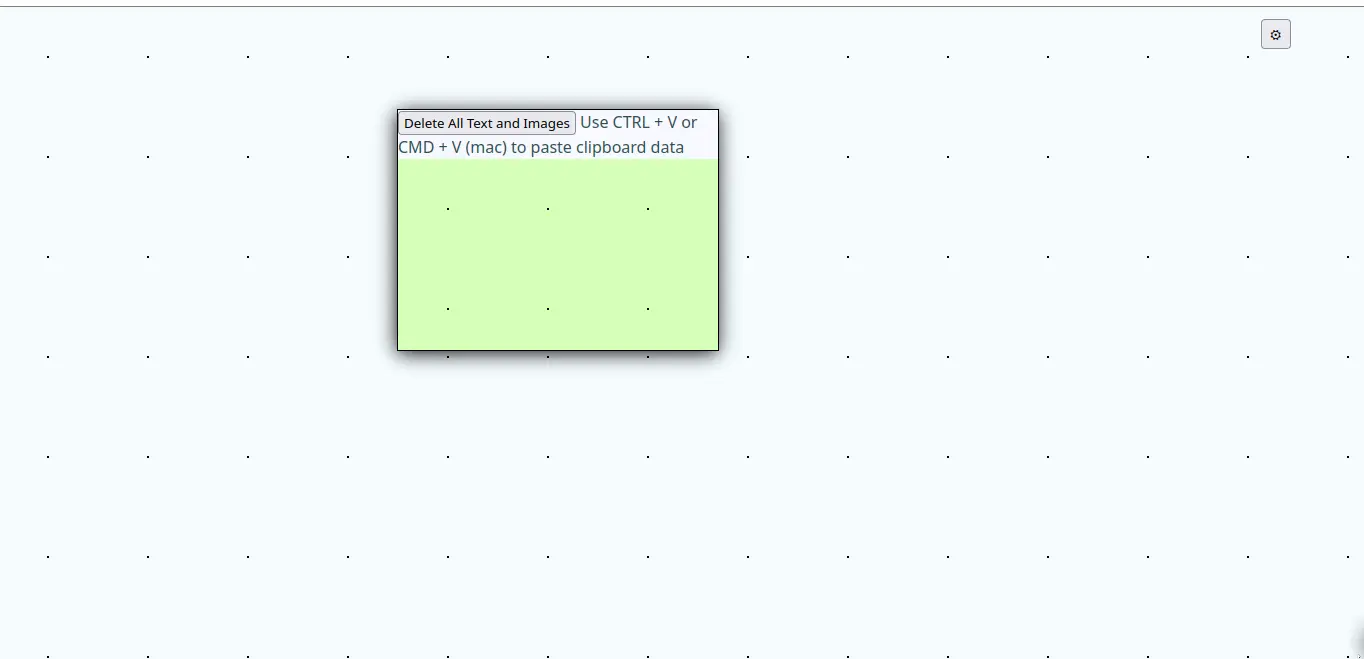 Screenshot of MyApps website, where Image Reference Board is opened