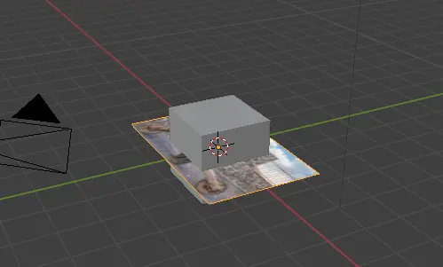Reference image is now facing flat.